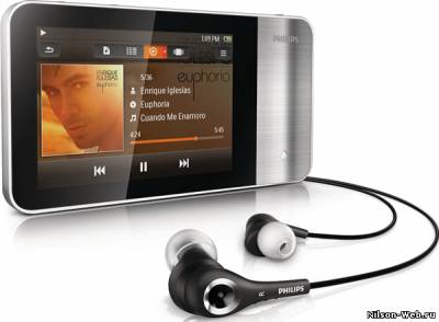 Новый MP3 плеер от компании Philips – GoGear Muse
